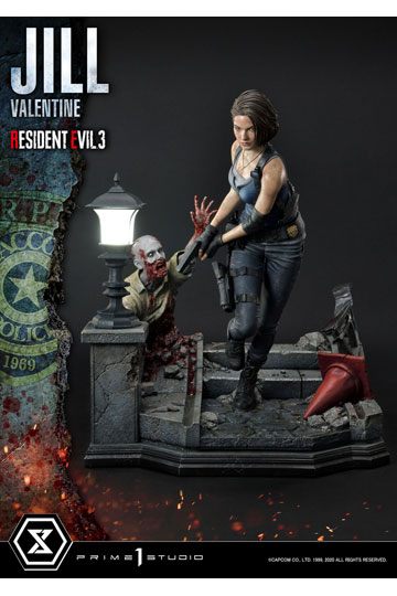 Resident Evil Jill Valentine 1/6 STARS Figure W/ Base 