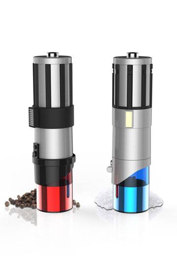 Star Wars Salt Pepper Mills Lightsaber