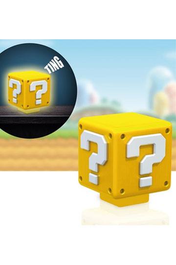 Super Mario Nightlight With Sound Question Block 8 Cm - 