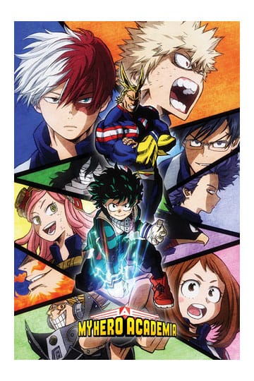 Poster My Hero Academia - Characters Mosaic | Wall Art, Gifts & Merchandise  