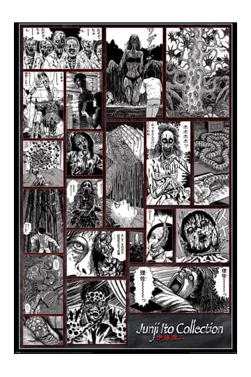 Junji Ito - Collection of the Macabre Póster, Lámina