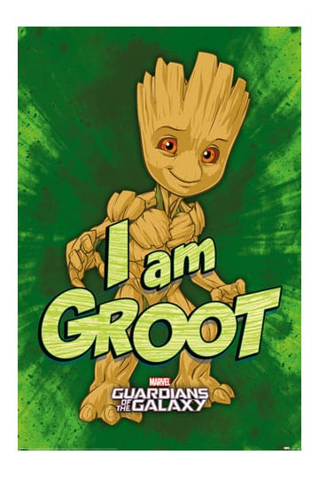 Marvel Poster Set Guardians of the Galaxy I am Groot 61 x 91 cm (4)