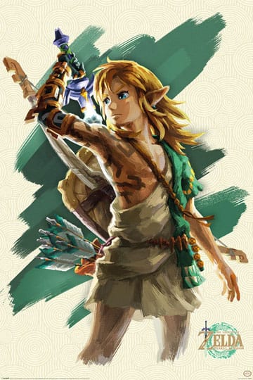 Link fighting against shrek at hyrule field in the legend of zelda