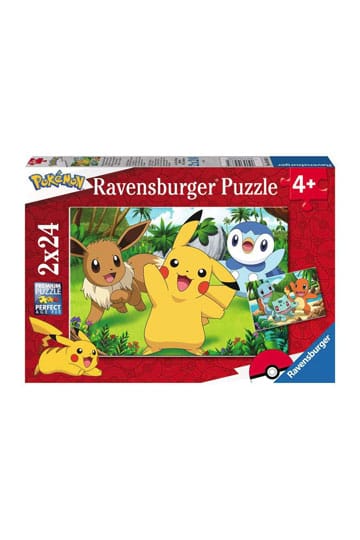 Puzzle 3x49 Pokemon, 40 - 99 pieces