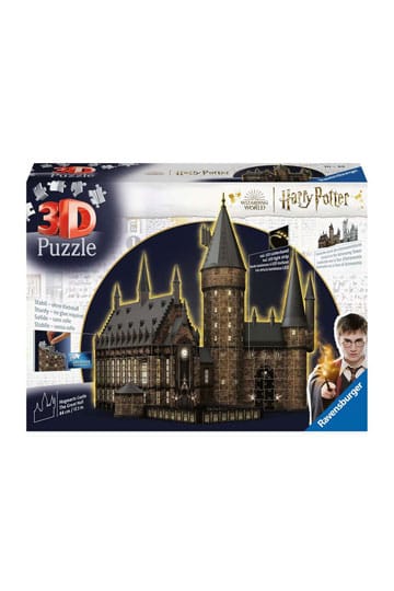 Harry Potter 3D Puzzle Hogwarts Castle: Great Hall - Night Edition