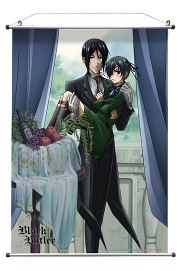 anime scroll posters: Sword Art Online; One Piece, Fairy Tale; Ouran Host  Club