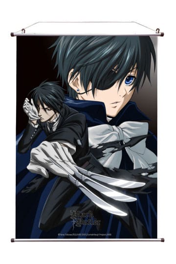 Black Butler Wallscroll Knives 60 x 90 cm | Pyjamas