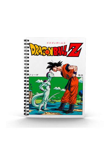 Dragon Ball Z Notebook with 3D-Effect Goku vs Vegeta