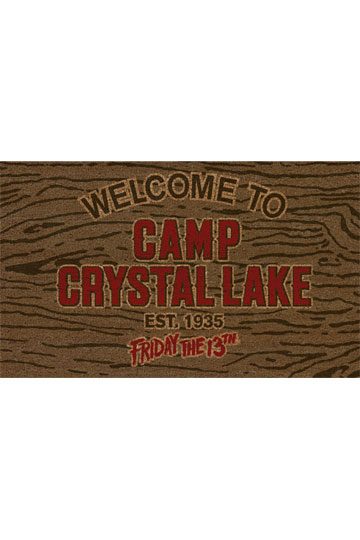 Friday The 13th Doormat Welcome To Camp Crystal Lake 43 X 73 Cm