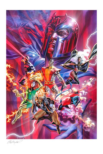 Marvel Art Print Trial Of Magneto 46 X 61 Cm Unframed