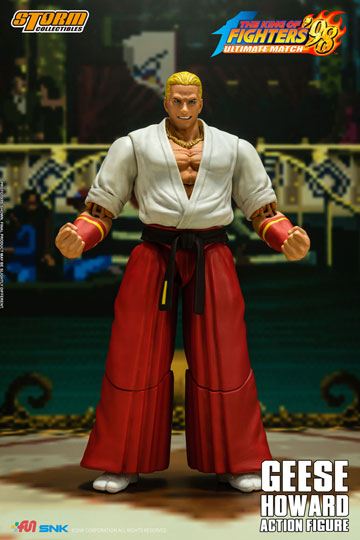 King of Fighters '98: Ultimate Match Actionfigur 1/12 Geese Howard 18 cm