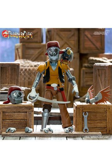Thundercats Ultimates Action Figure Wave 3 Captain Cracker The Robotic Pirate Scoundrel 18 Cm