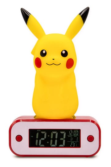 Pokmon Pokemon Pikachu Réveil Produit Étudiant Cadeau Changement de Couleur  Coloré Réveil Horloge Carrée Style 10