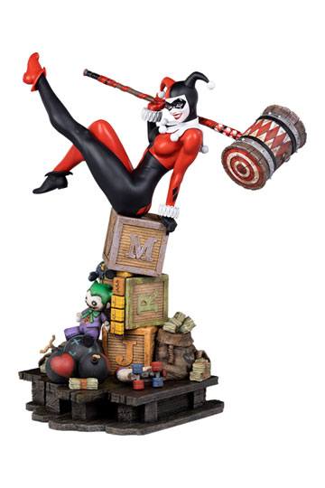 Harley Quinn Action Figure Shfiguarts Model Collectible 3 Heads Dc