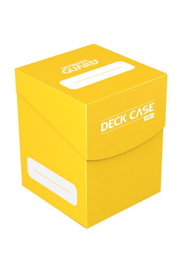 Ultimate Guard boîte pour cartes Deck Case 100+ taille standard Jaune