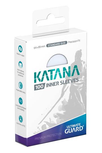 Ultimate (100) Katana Inner Standardgröße Guard Transparent Sleeves
