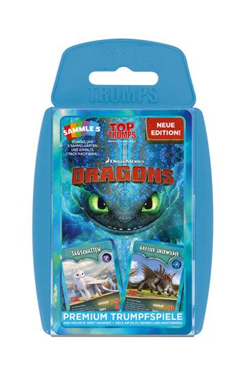 How To Train Your Dragon 3 Card Game Top Trumps German Version - 