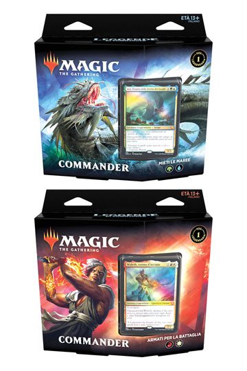 Magic The Gathering Leggende Di Commander Commander Decks Display 6 Italian