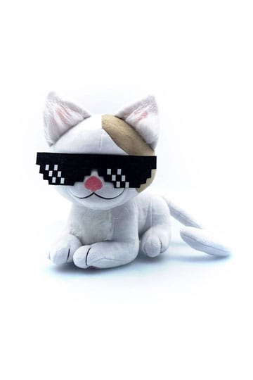 Humor: smurf cat wearing hat and sunglasses