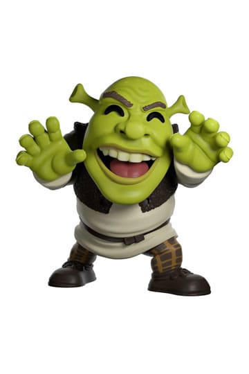 Shrek 3D Character Head Adult Brown & Green Slippers