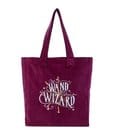 Harry Potter Tote Bag The Wand Chooses The Wizard Velvet