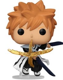 Funko - POP! Animation 2392 - Bleach - Ichigo Kurosaki with Dual Zangetsu Swords (11,9 cm) - Bleach anime figure