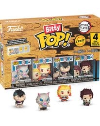 Funko - Demon Slayer - Bitty POP! Inosuke 4-Pack - Demon Slayer anime figure