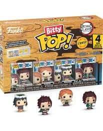 Funko - Demon Slayer - Bitty POP! Tanjiro Kamado (4-Pack) - Demon Slayer anime figure
