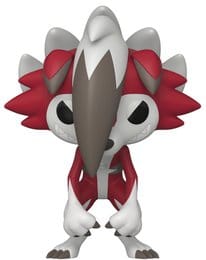 Funko POP! Games 1211 - Pokémon - Lycanroc Midnight Form (circa 10 cm) - Pokémon anime figure