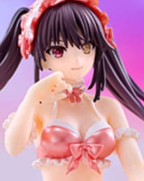 FuRyu - Date A Live V Noodle Stopper Kurumi Tokisaki Swimsuit Pastel Red Color Ver. 15cm - Date A Live anime figure