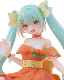 FuRyu - Hatsune Miku - Noodle Stopper - Flower Hatsune Miku Citrus Ver. (14 cm) - Hatsune Miku anime figure