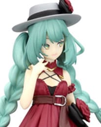 FuRyu - Hatsune Miku - Trio-Try-iT - Outing Dress Red Color Ver. (19 cm) - Hatsune Miku anime figure