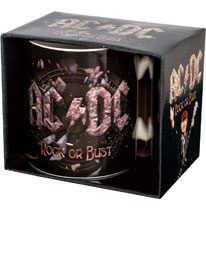 ACDC Rock oder Büste Werbe BECHER