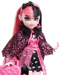 Monster High - Cabriolet des Goules - Voiture avec animal - Poupée- M