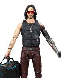 CYBERPUNK 2077 JOHNNY SILVERHAND BAG VARIANT 18CM ACTION FIGURE MCFARLANE TOYS