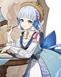 HoYoverse - Genshin Impact - Teyvat Style Series - Kamisato Ayaka: Springbloom Missive Acrylic Diorama (13 cm) - Genshin Impact anime figure