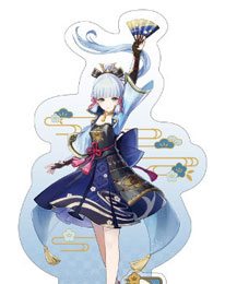 HoYoverse - Genshin Impact - Inazuma Theme Series - Kamisato Ayaka Acrylic Figure (14 cm) - Genshin Impact anime figure