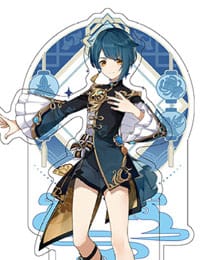 HoYoverse - Genshin Impact - Liyue Theme Series - Xingqiu Acrylic Figure (14 cm) - Genshin Impact anime figure