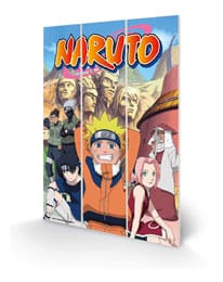 Naruto Wooden Wall Art Fallen Leaves And Fallen Comrades