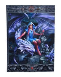 Nemesis Now Figurine Dragon Mothers Love Bleu 18 Cm - Symbole D'Amour Maternel