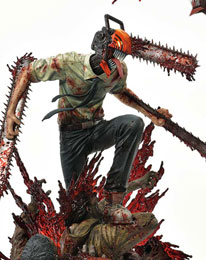 Chainsaw Man PVC Statue 1/4 Denji Deluxe Version 57 cm - Mondo