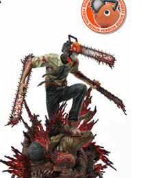 Chainsaw Man PVC Statue 1/4 Denji Deluxe Version 57 cm - Mondo