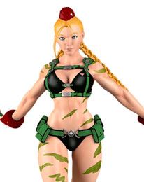 Street Fighter - Cammy Keychain - Eighty Sixed