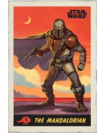 Poster : Precious Cargo / 61 x 91 cm Star Wars: The Mandalorian Baby Yoda 