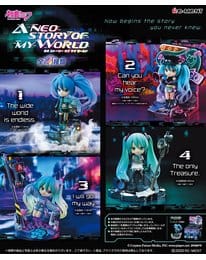 Re-Ment - Hatsune Miku - Neo Story Mini Figure (Blind Box, 12 cm) - Hatsune Miku anime figure