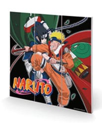 Naruto Wooden Wall Art Fallen Leaves And Fallen Comrades