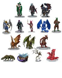 WizKids Dungeons & Dragons Icons of the Realms Icewind Dale Booster Set 17 Brick of 8 for sale online 
