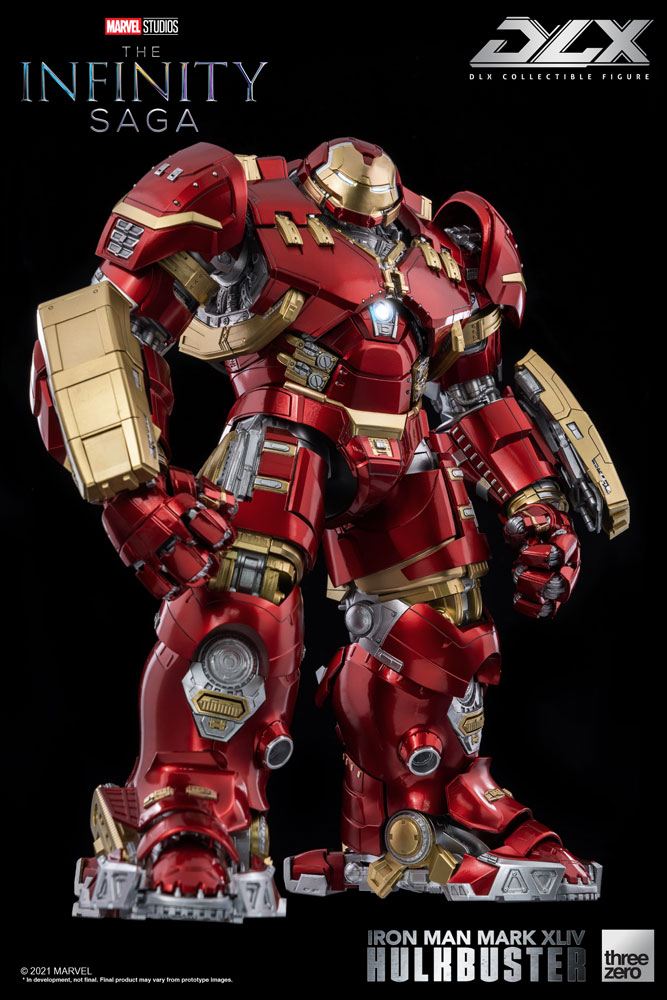 Marvel Iron Man Mark 44 Hulkbuster Infinity Saga Dlx 1 12 Action Figure By Threezero