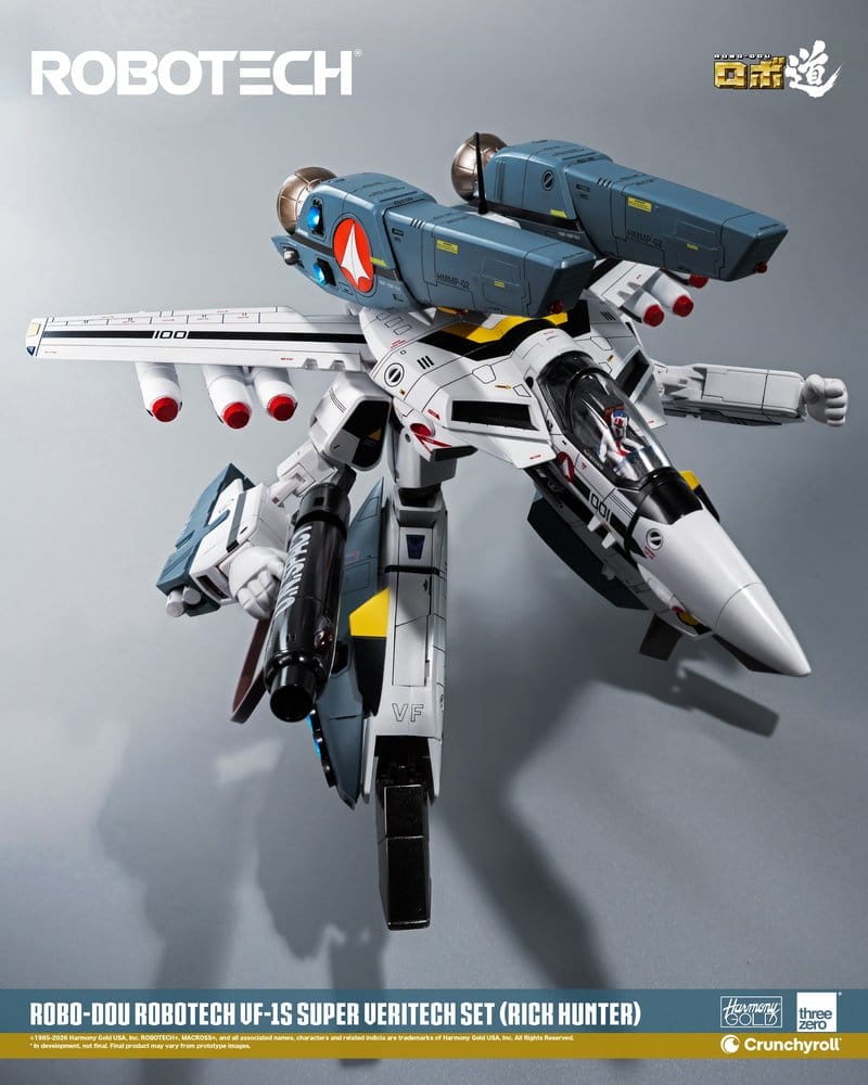 Robotech Robo-Dou Action Figure VF-1S Super Veritech Set (Rick Hunter) 20 cm [3]