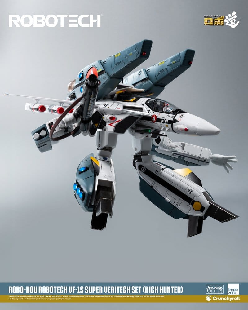Robotech Robo-Dou Action Figure VF-1S Super Veritech Set (Rick Hunter) 20 cm [4]